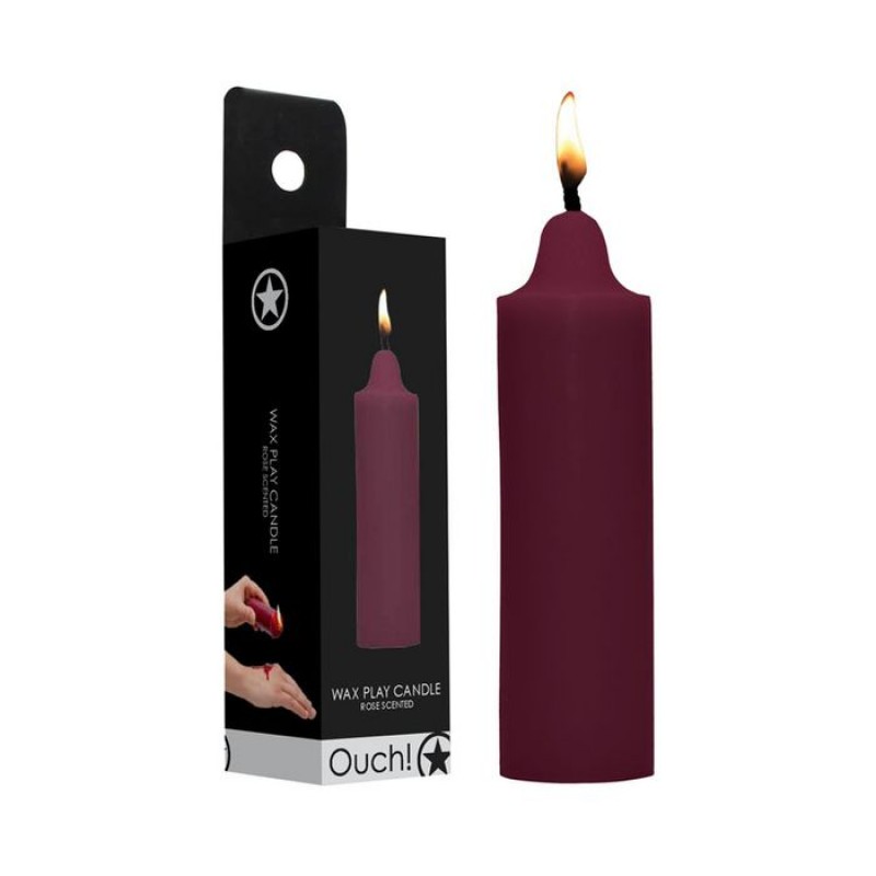 Ouch! Wax Play Candle - Rose Scented
